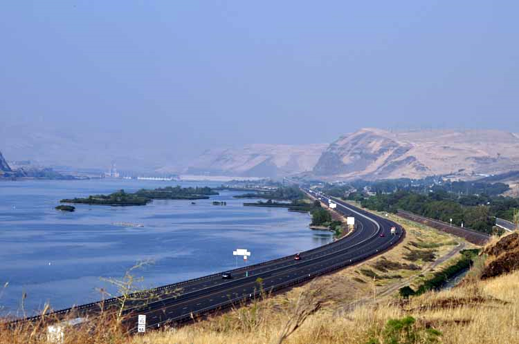 river and mountains